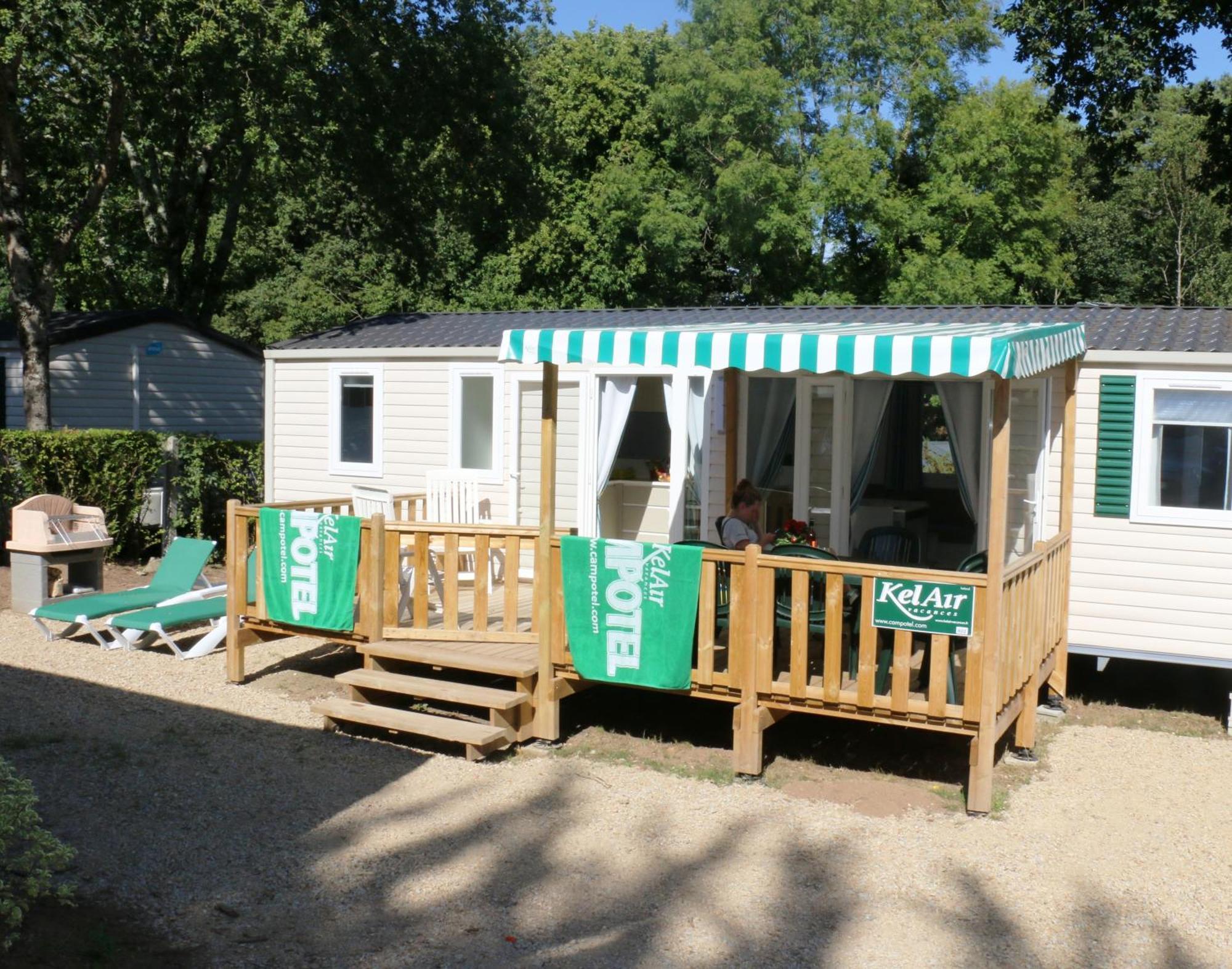 Mobile Homes By Kelair At Camping Sylvamar Labenne Esterno foto